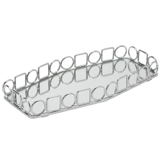 Home Details Circles & Squares Vanity Mirror Tray